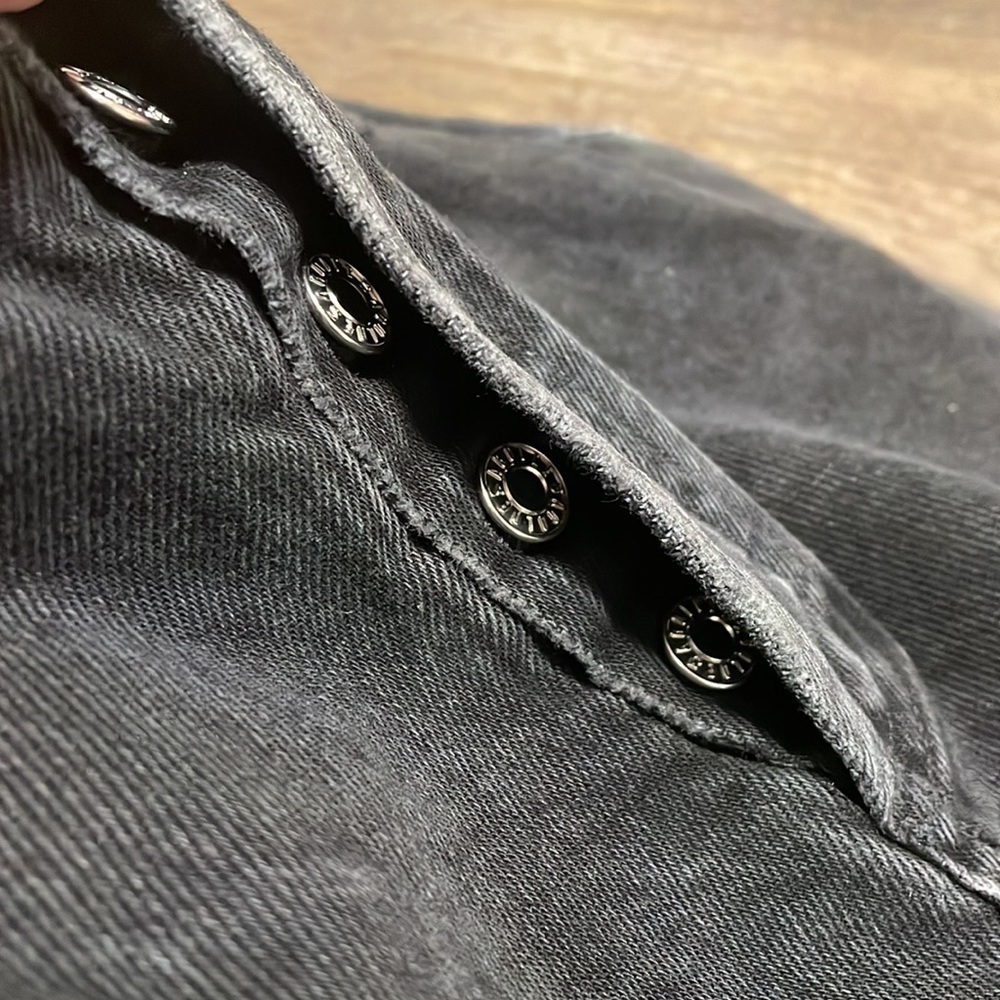 AGOLDE Quinn Distressed Denim Mini Skirt - Picture 12 of 12